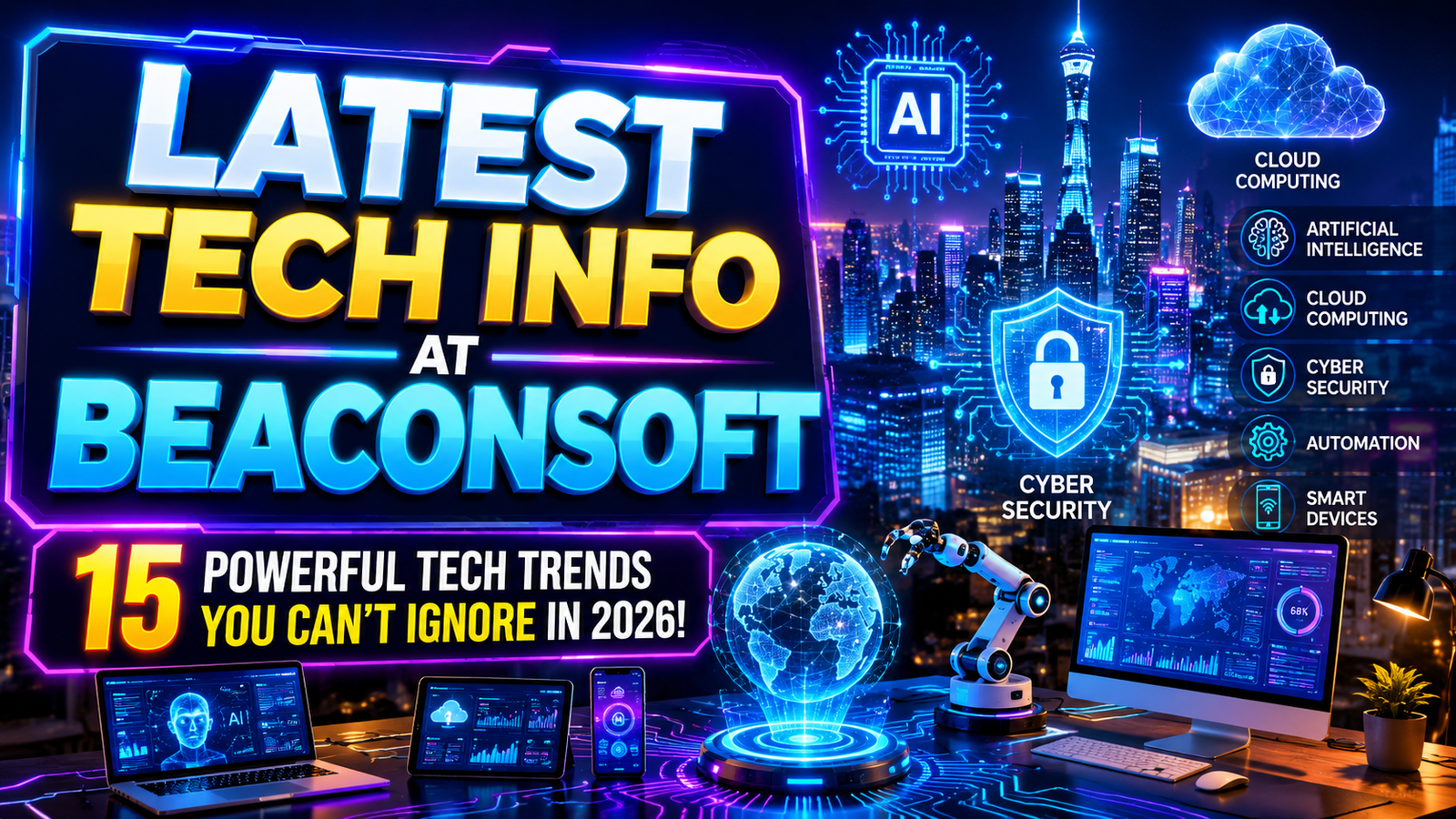 latest tech info at beaconsoft