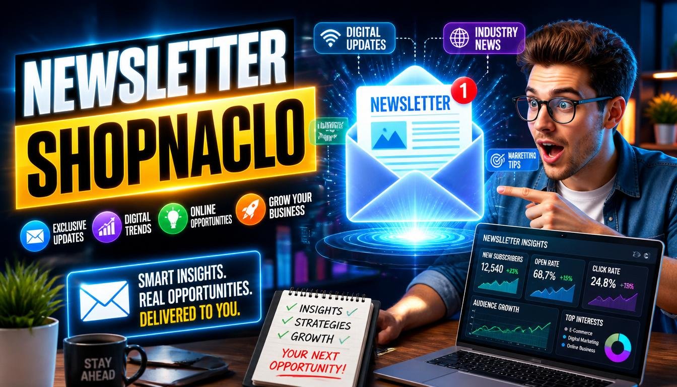 newsletter shopnaclo