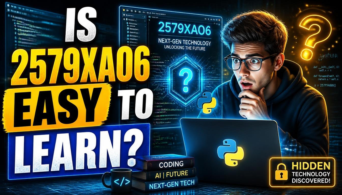 is 2579xao6 easy to learn