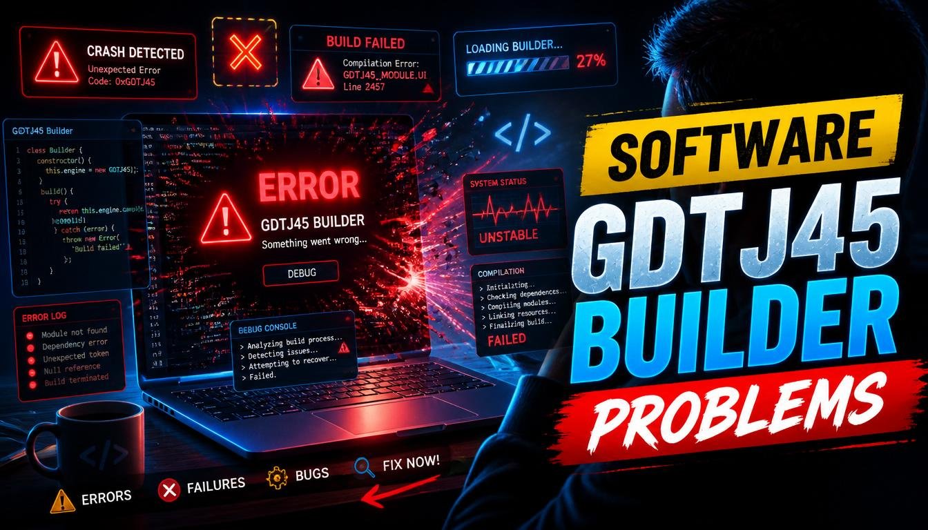 software gdtj45 builder problems